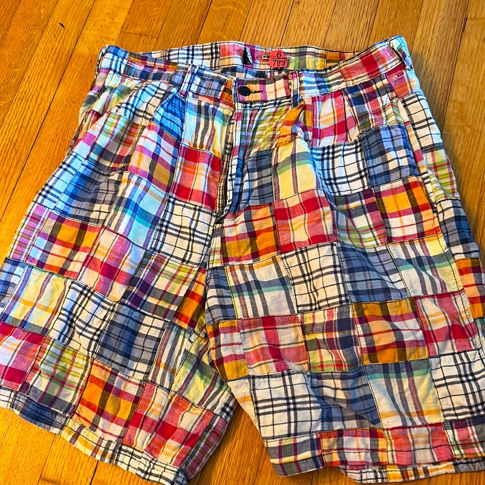 Polo Ralph Lauren madras print shorts